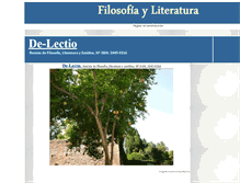 Tablet Screenshot of filosofiayliteratura.org